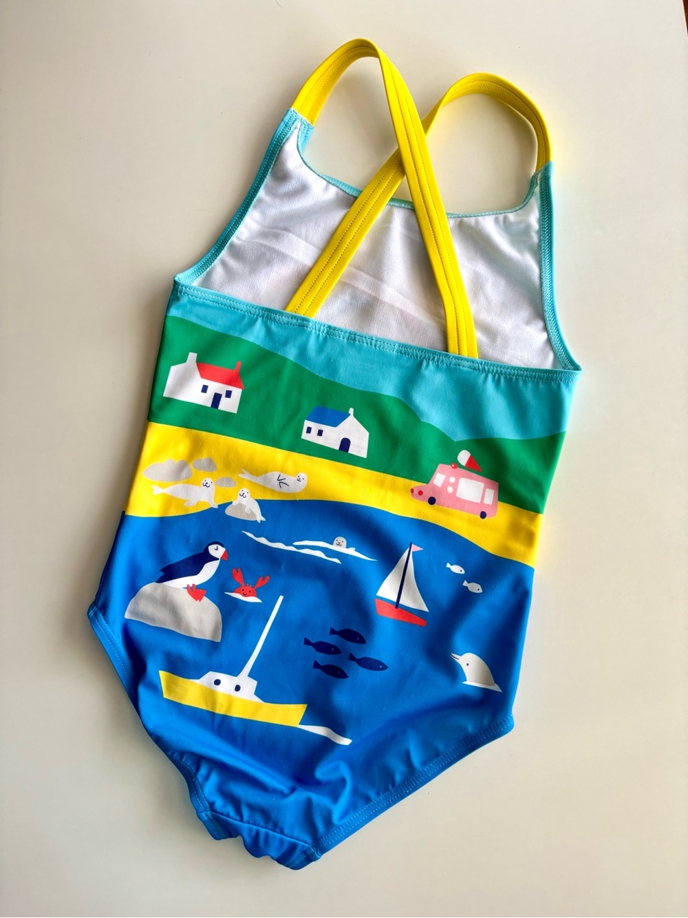 Mini Boden Seaside One‑Piece Swimsuit — 4–5Y / 110 cm - Picture 6 of 12